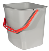 Wiadro plastikowe 17L do wózka serwisowego 